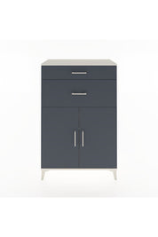 Hyperion Dolap 2 Raflı 2 Çekmeceli 2 Kapaklı 88x44x134 Aytaşı-Antrasit