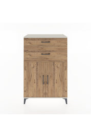 Hyperion Dolap 2 Raflı 2 Çekmeceli 2 Kapaklı 88x44x134 Aytaşı-Çam