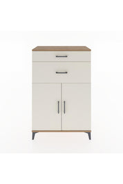 Hyperion Dolap 2 Raflı 2 Çekmeceli 2 Kapaklı 88x44x134 Çam-Aytaşı
