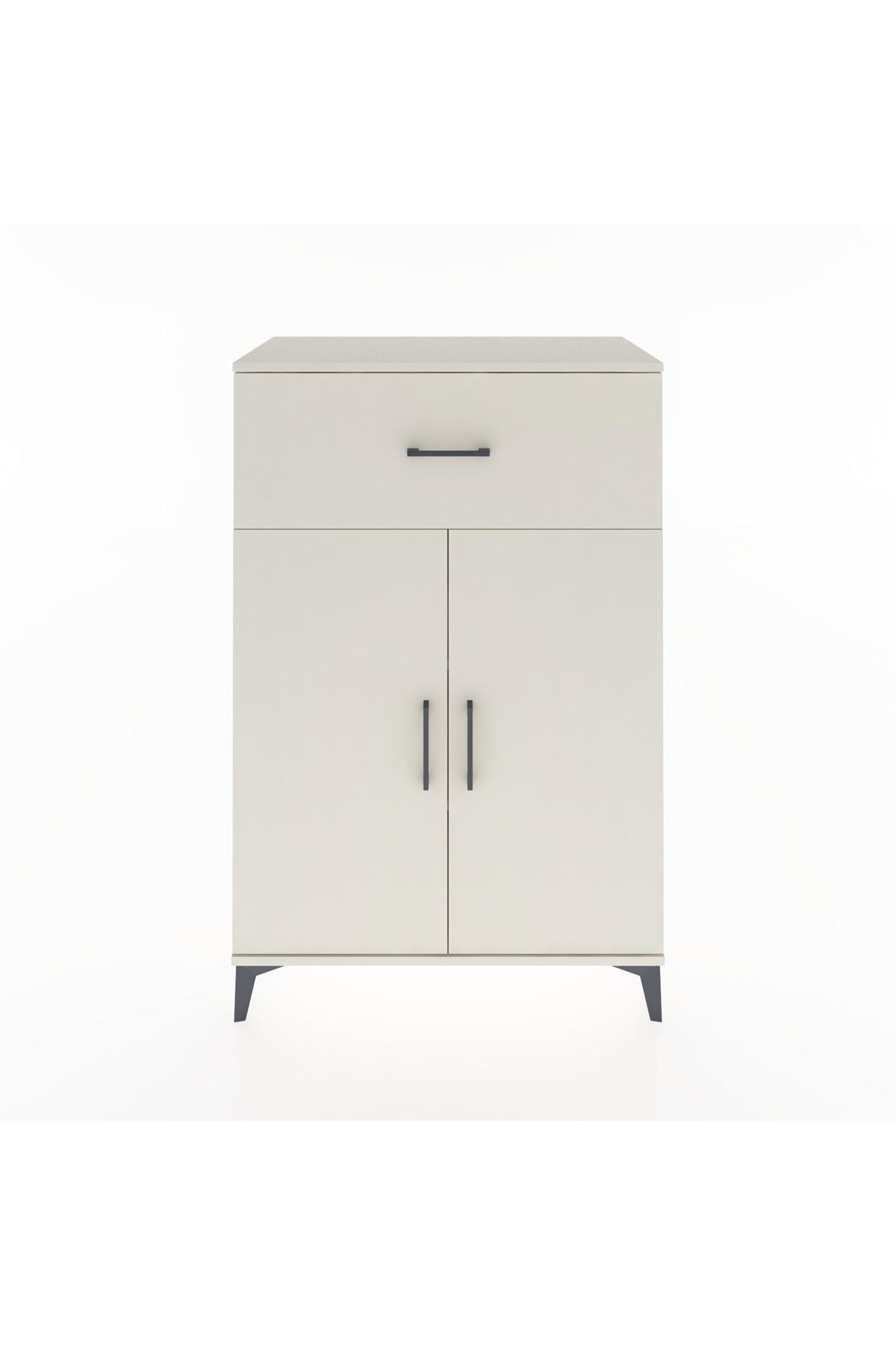 Hyperion Dolap 2 Raflı Tek Çekmeceli 2 Kapaklı 88x44x134 Aytaşı-Aytaşı