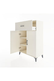 Hyperion Dolap 2 Raflı Tek Çekmeceli 2 Kapaklı 88x44x134 Aytaşı-Aytaşı