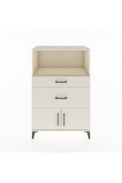 Hyperion Dolap Tek Raflı 2 Çekmeceli 2 Kapaklı 88x44x134 Aytaşı-Aytaşı
