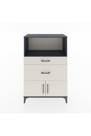 Hyperion Dolap Tek Raflı 2 Çekmeceli 2 Kapaklı 88x44x134 - S51M008V4B