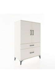 Hyperion Dolap 2 Raflı 2 Çekmeceli 2 Kapaklı 88x44x134 Aytaşı-Aytaşı