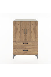 Hyperion Dolap 2 Raflı 2 Çekmeceli 2 Kapaklı 88x44x134 Aytaşı-Çam