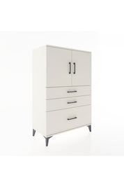 Hyperion Dolap 2 Raflı 3 Çekmeceli 2 Kapaklı 88x44x134 Aytaşı-Aytaşı