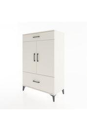 Hyperion Dolap 2 Raflı 2 Çekmeceli 2 Kapaklı 88x44x134 Aytaşı-Aytaşı