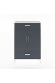 Hyperion Dolap 2 Raflı 2 Çekmeceli 2 Kapaklı 88x44x134 Aytaşı-Antrasit