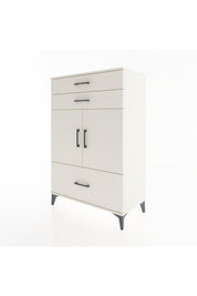 Hyperion Dolap 2 Raflı 3 Çekmeceli 2 Kapaklı 88x44x134 Aytaşı-Aytaşı