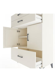 Hyperion Dolap 2 Raflı 3 Çekmeceli 2 Kapaklı 88x44x134 Aytaşı-Aytaşı