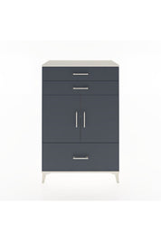 Hyperion Dolap 2 Raflı 3 Çekmeceli 2 Kapaklı 88x44x134 Aytaşı-Antrasit