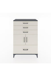 Hyperion Dolap Tek Raflı 4 Çekmeceli 2 Kapaklı 88x44x134 - S51M015V4B