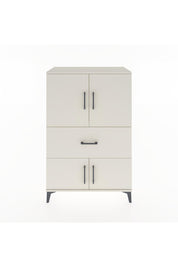Hyperion Dolap 2 Raflı Tek Çekmeceli 4 Kapaklı 88x44x134 Aytaşı-Aytaşı
