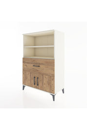 Hyperion Dolap 2 Raflı Tek Çekmeceli 2 Kapaklı 88x44x134 Aytaşı-Çam