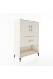 Hyperion Dolap 2 Raflı Tek Çekmeceli 2 Kapaklı 88x44x134 Aytaşı-Aytaşı
