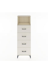 Hyperion Dolap Tek Raflı 4 Çekmeceli 60x44x182