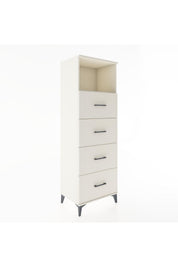 Hyperion Dolap Tek Raflı 4 Çekmeceli 60x44x182 - S56M052V1B
