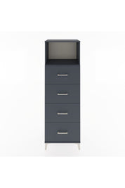 Hyperion Dolap Tek Raflı 4 Çekmeceli 60x44x182 - S56M052V5B