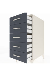 Kronos Komodin 5 Çekmeceli 44x59x96 Aytaşı-Antrasit