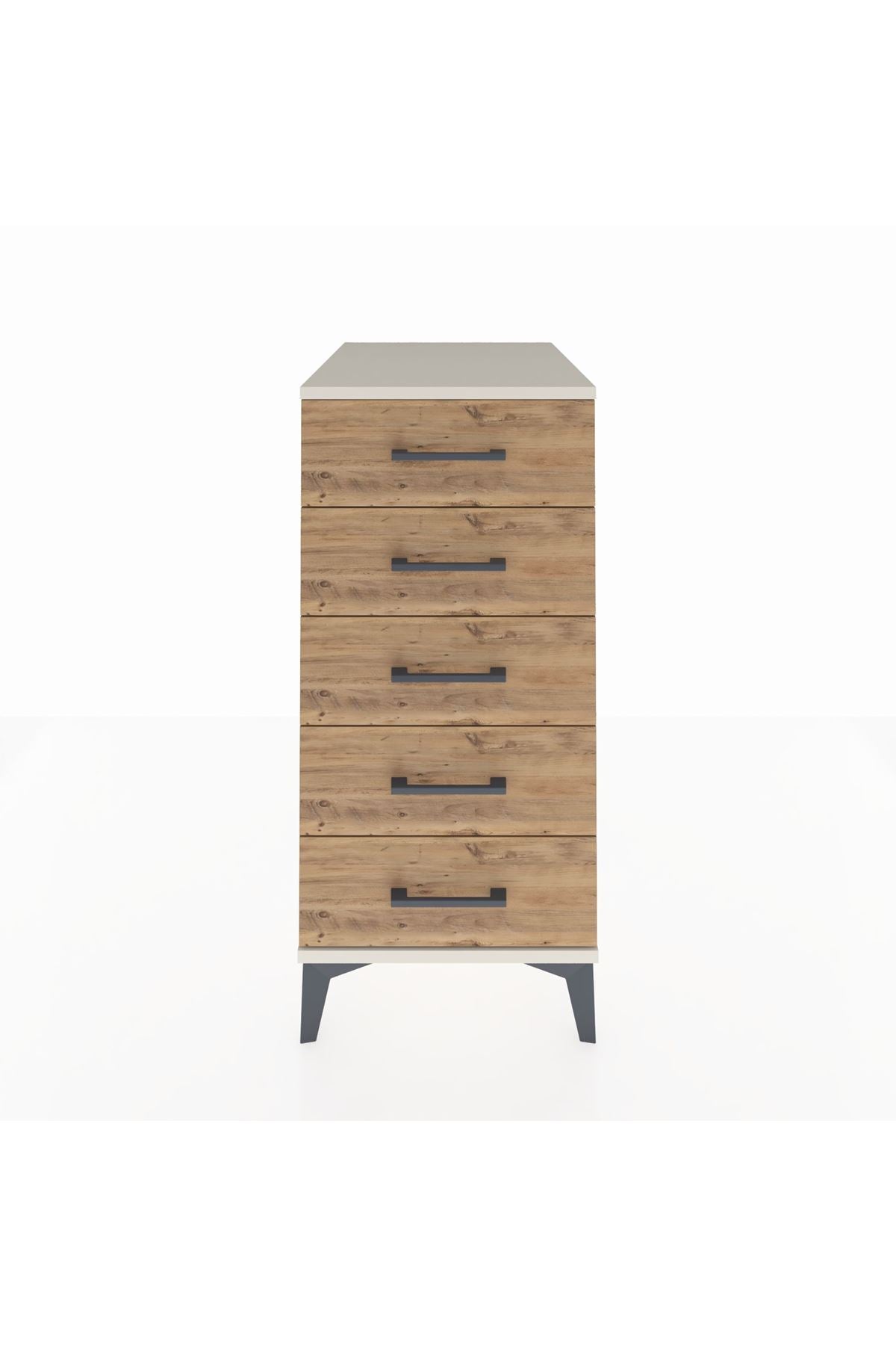 Kronos Komodin 5 Çekmeceli 44x59x96 Aytaşı-Çam