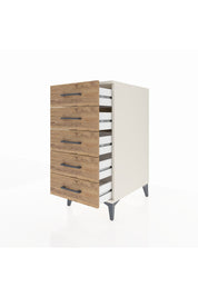 Kronos Komodin 5 Çekmeceli 44x59x96 Aytaşı-Çam