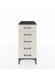 Kronos Komodin 5 Çekmeceli 44x59x96 Antrasit-Aytaşı