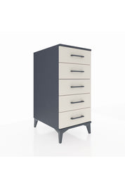 Kronos Komodin 5 Çekmeceli 44x59x96 Antrasit-Aytaşı