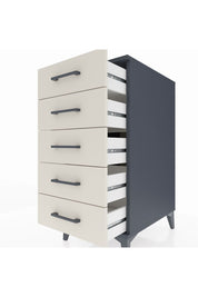 Kronos Komodin 5 Çekmeceli 44x59x96 Antrasit-Aytaşı