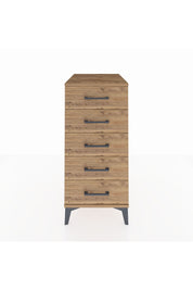 Kronos Komodin 5 Çekmeceli 44x59x96 Çam-Çam