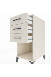 Kronos Komodin 3 Çekmeceli 44x59x96 Aytaşı-Aytaşı
