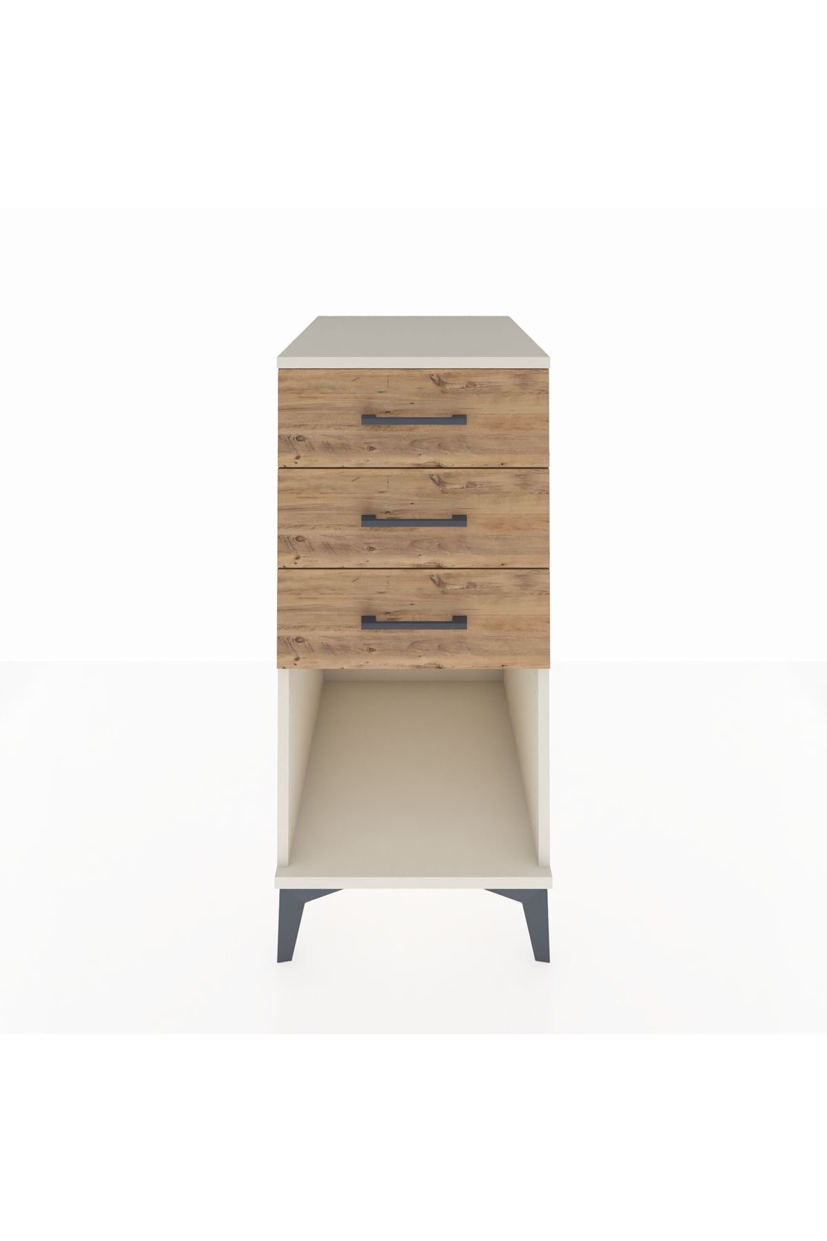 Kronos Komodin 3 Çekmeceli 44x59x96 Aytaşı-Çam