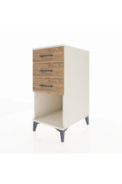 Kronos Komodin 3 Çekmeceli 44x59x96 Aytaşı-Çam