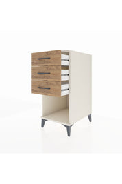 Kronos Komodin 3 Çekmeceli 44x59x96 Aytaşı-Çam