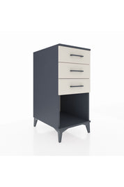 Kronos Komodin 3 Çekmeceli 44x59x96 Antrasit-Aytaşı