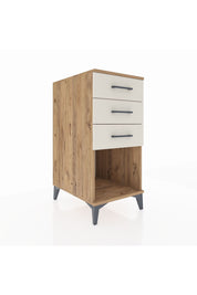 Kronos Komodin 3 Çekmeceli 44x59x96 Çam-Aytaşı