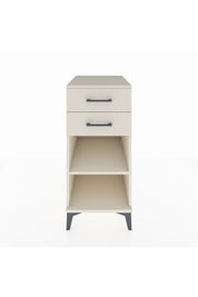 Kronos Komodin Tek Raflı 2 Çekmeceli 44x59x96 Aytaşı-Aytaşı
