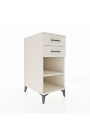 Kronos Komodin Tek Raflı 2 Çekmeceli 44x59x96 Aytaşı-Aytaşı