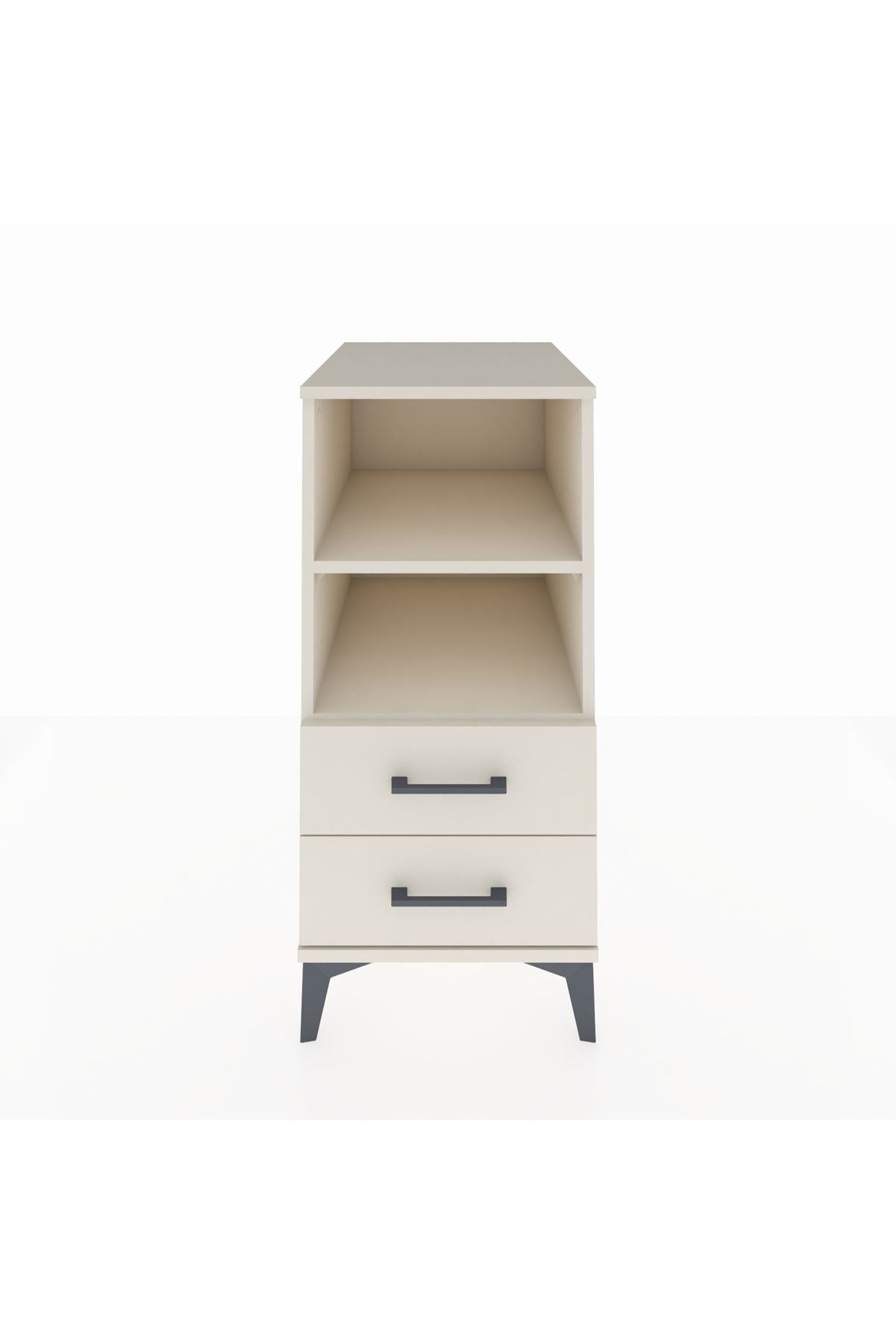 Kronos Komodin 2 Raflı 2 Çekmeceli 44x59x96 Aytaşı-Aytaşı