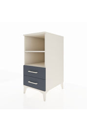 Kronos Komodin 2 Raflı 2 Çekmeceli 44x59x96 Aytaşı-Antrasit