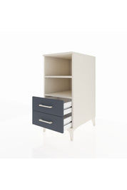 Kronos Komodin 2 Raflı 2 Çekmeceli 44x59x96 Aytaşı-Antrasit