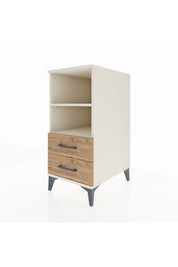 Kronos Komodin 2 Raflı 2 Çekmeceli 44x59x96 Aytaşı-Çam