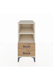 Kronos Komodin 2 Raflı 2 Çekmeceli 44x59x96 Aytaşı-Çam