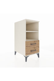 Kronos Komodin 2 Raflı 2 Çekmeceli 44x59x96 Aytaşı-Çam