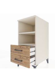 Kronos Komodin 2 Raflı 2 Çekmeceli 44x59x96 Aytaşı-Çam