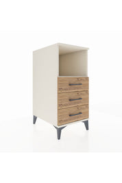 Kronos Komodin Tek Raflı 3 Çekmeceli 44x59x96 Aytaşı-Çam
