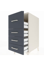 Kronos Komodin 4 Çekmeceli 44x59x96 Aytaşı-Antrasit