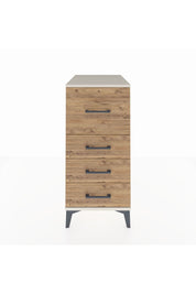 Kronos Komodin 4 Çekmeceli 44x59x96 Aytaşı-Çam