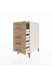 Kronos Komodin 4 Çekmeceli 44x59x96 Aytaşı-Çam