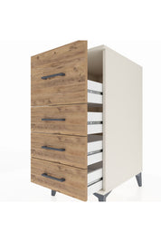 Kronos Komodin 4 Çekmeceli 44x59x96 Aytaşı-Çam