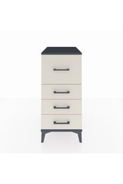 Kronos Komodin 4 Çekmeceli 44x59x96 Antrasit-Aytaşı